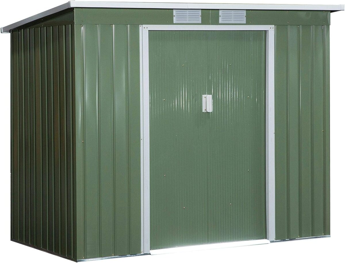 Test : abri de jardin Outsunny en métal 2, 42 m²