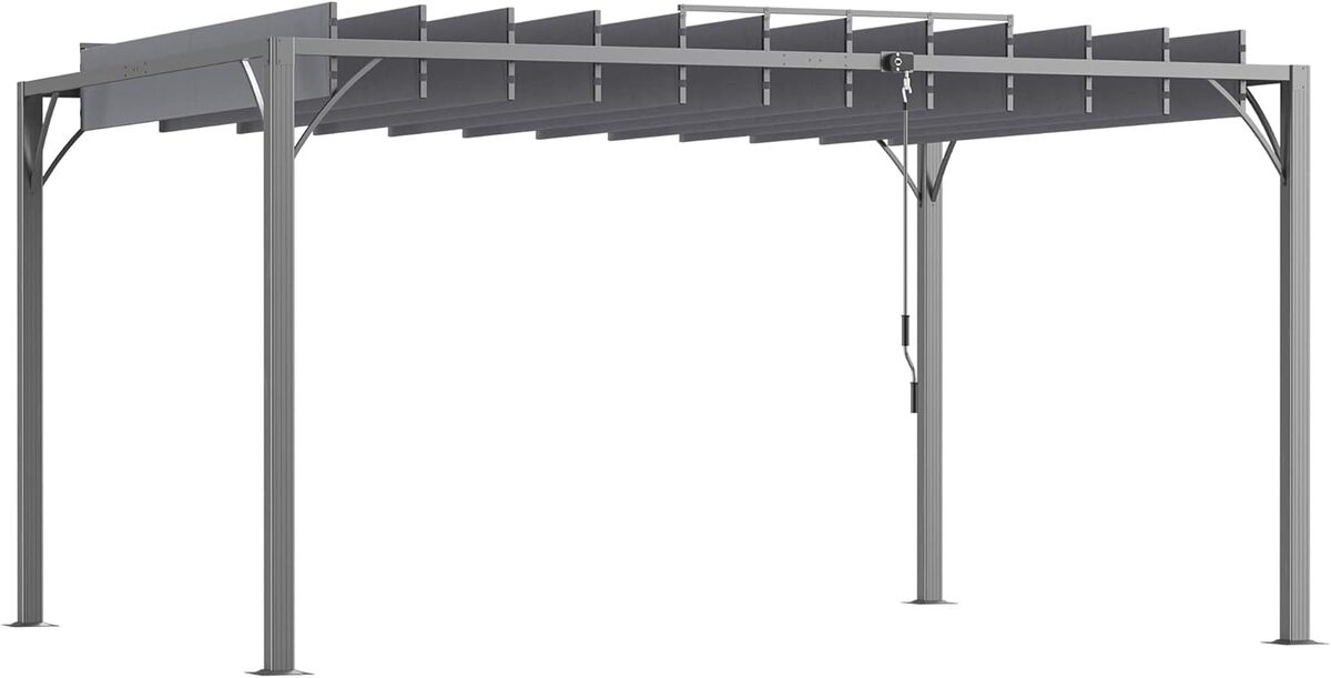 Test de la pergola bioclimatique Outsunny : design et protection UV