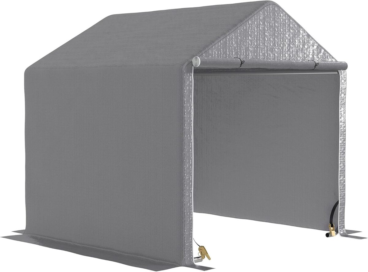 Test de l'abri de jardin Outsunny 4 m² : rangement extérieur robuste