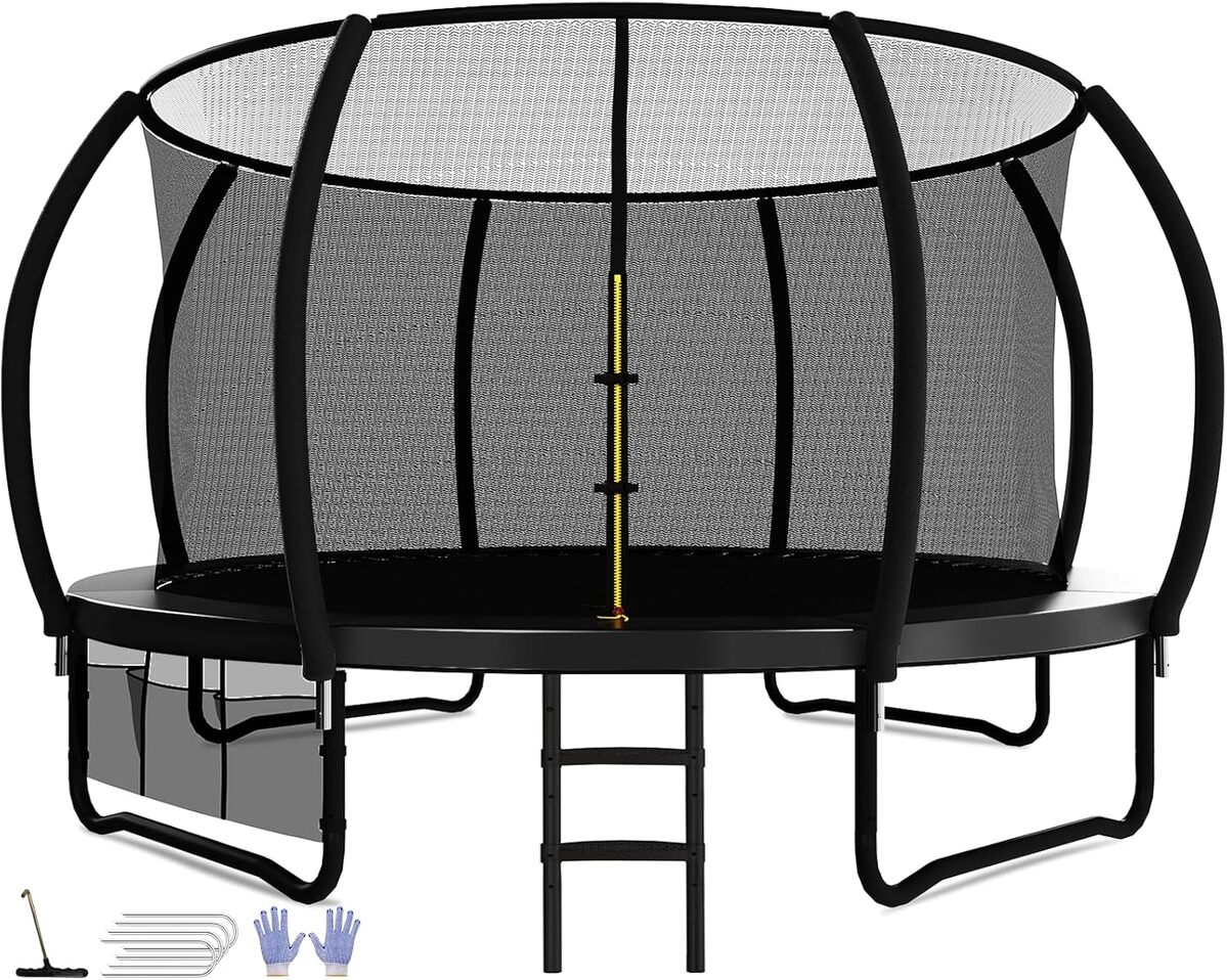Test du trampoline Devoko : sécurité et fun en plein air