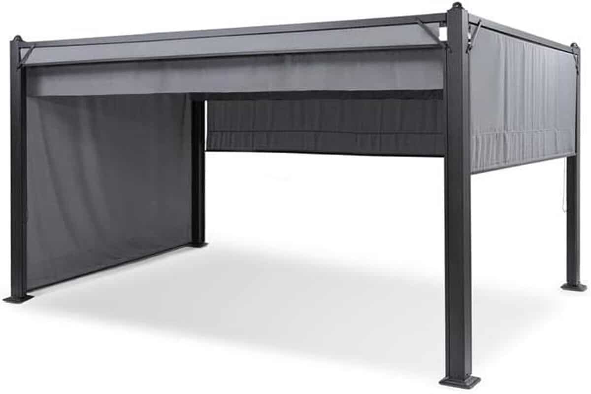 Test : pergola Blumfeldt aluminium, élégance et protection au jardin