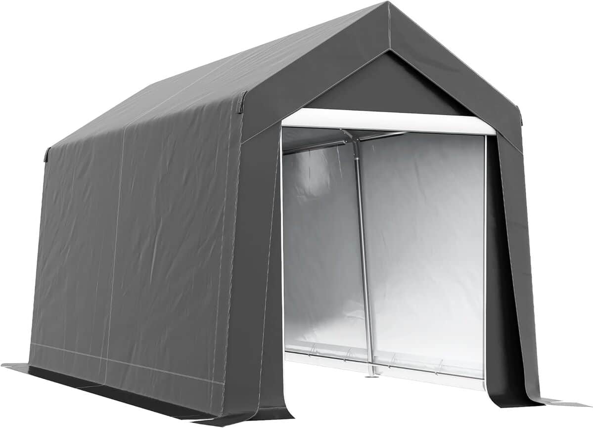 Test : tente de garage Outsunny, espace sécurisé et pratique