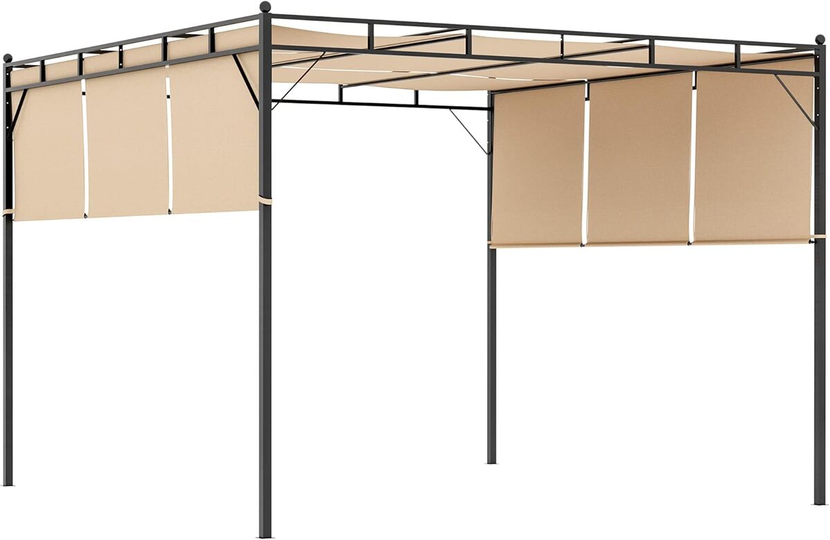 Test de la pergola Outsunny 3x3 m : élégance et praticité