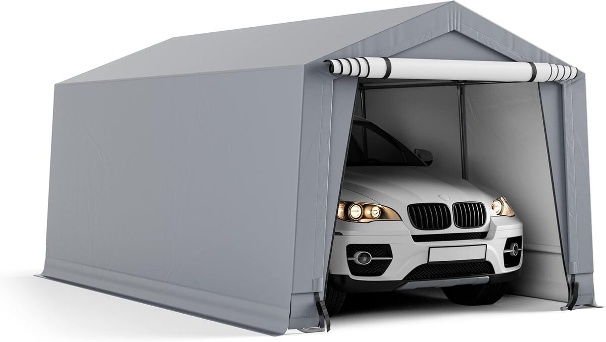 Test de la tente garage imperméable GYMAX : abri résistant pour véhicule