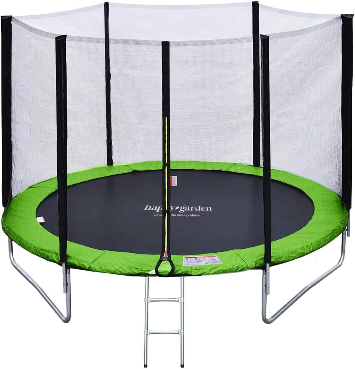 Sixbros Trampoline SixJump 400 cm XXL Professional avec filet de sécurité - Comparer avec