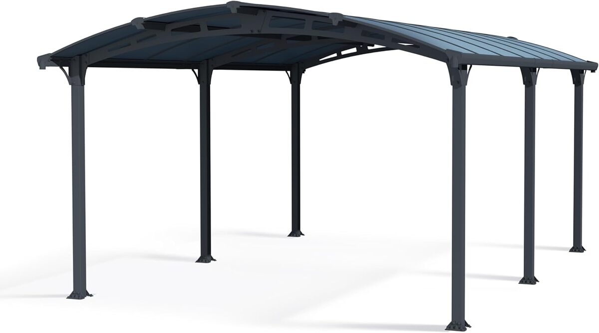 Test : palram Arcadia Carport 5000, abri de voiture en aluminium et polycarbonate