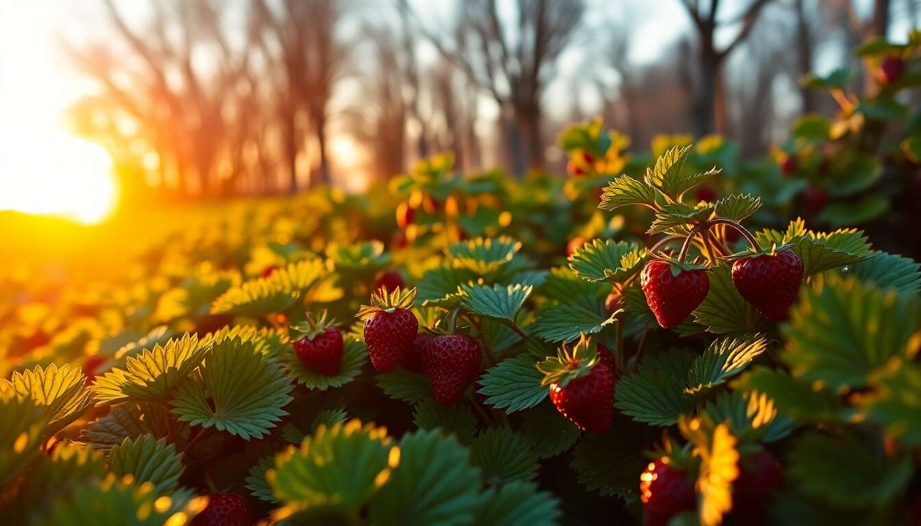 Pourquoi vos plantations de fraisiers doivent être commencées dès le début du printemps ?