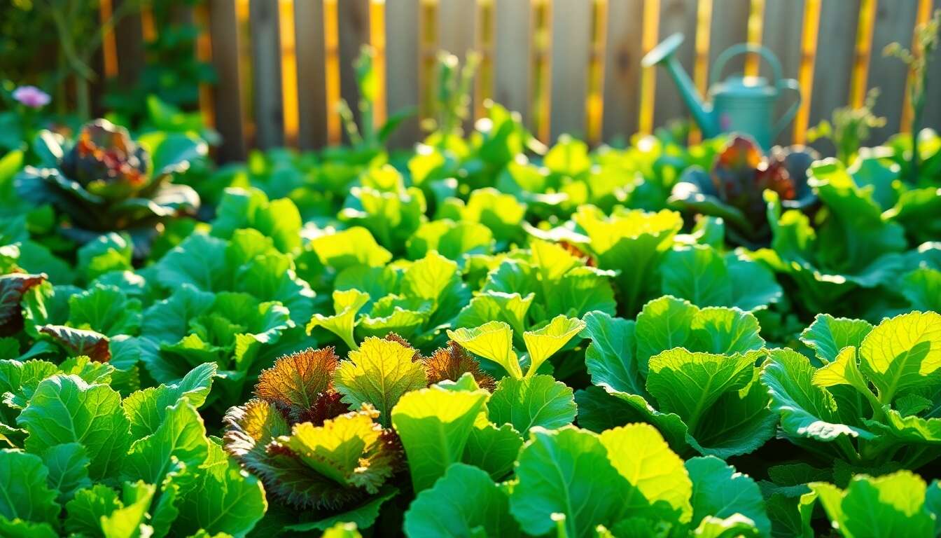 Choisir les légumes feuilles pour un potager printanier
