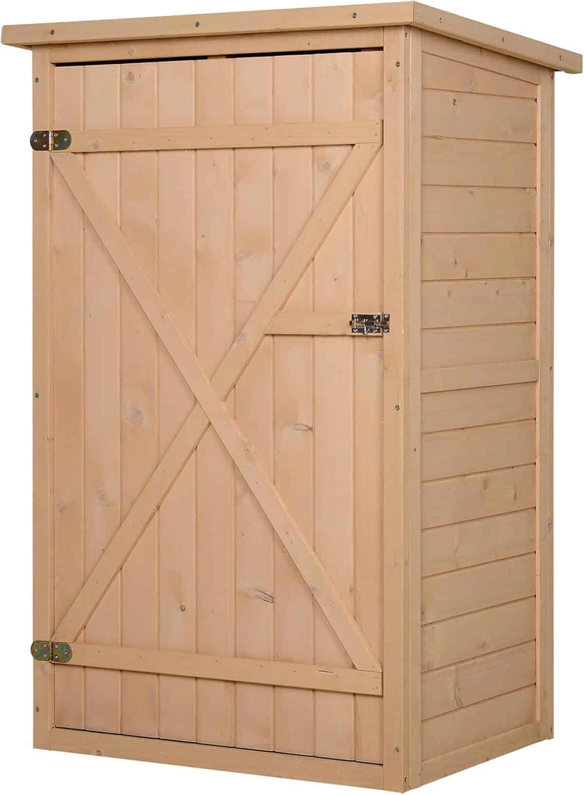 Test : abri de jardin en bois Outsunny 75 x 56 x 115 cm