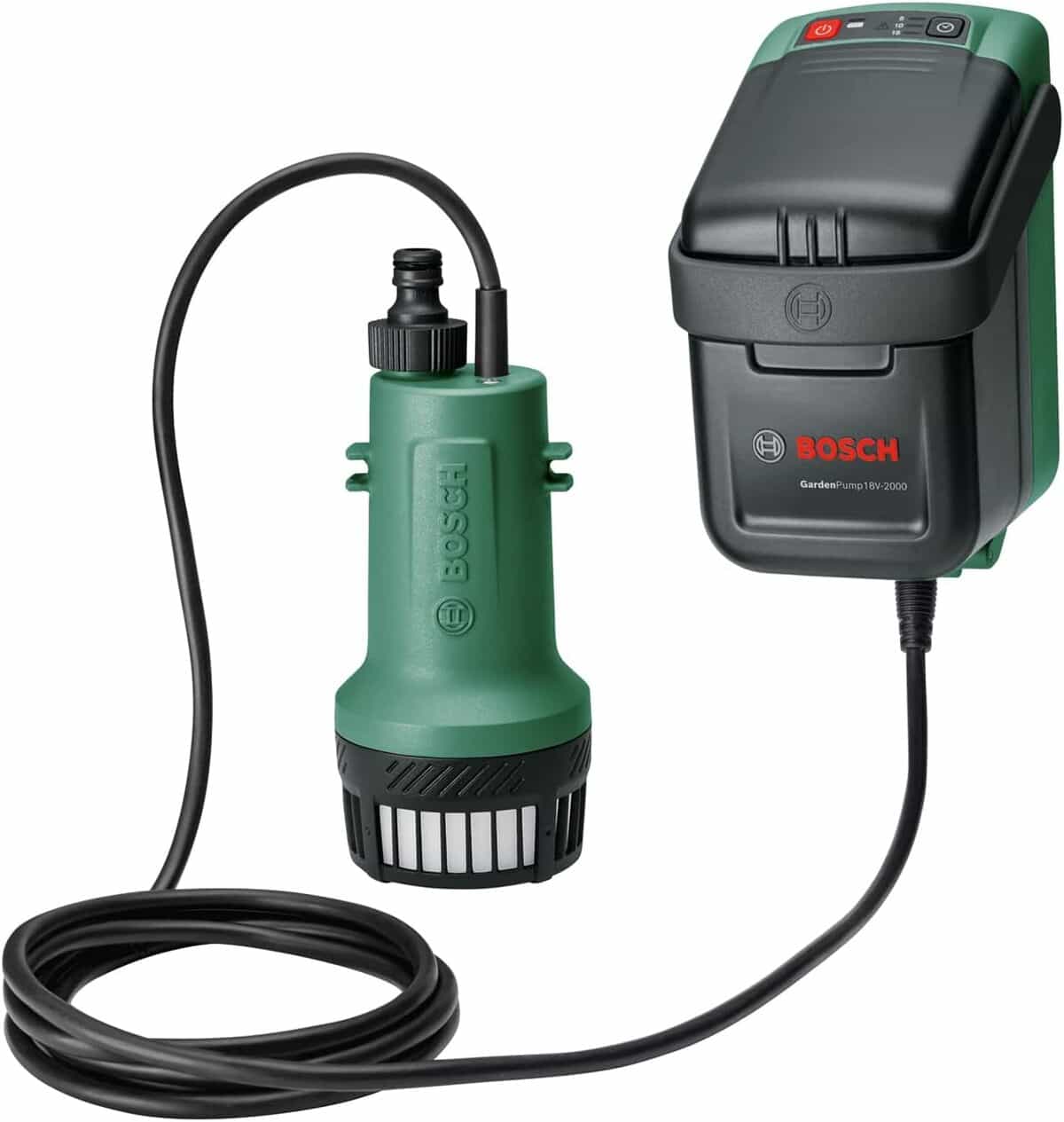 Test de la pompe submersible Bosch GardenPump 18V-2000