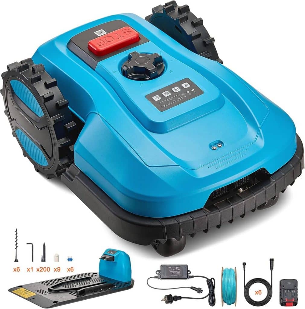 Test de la tondeuse robot VEVOR : efficacité connectée pour votre pelouse