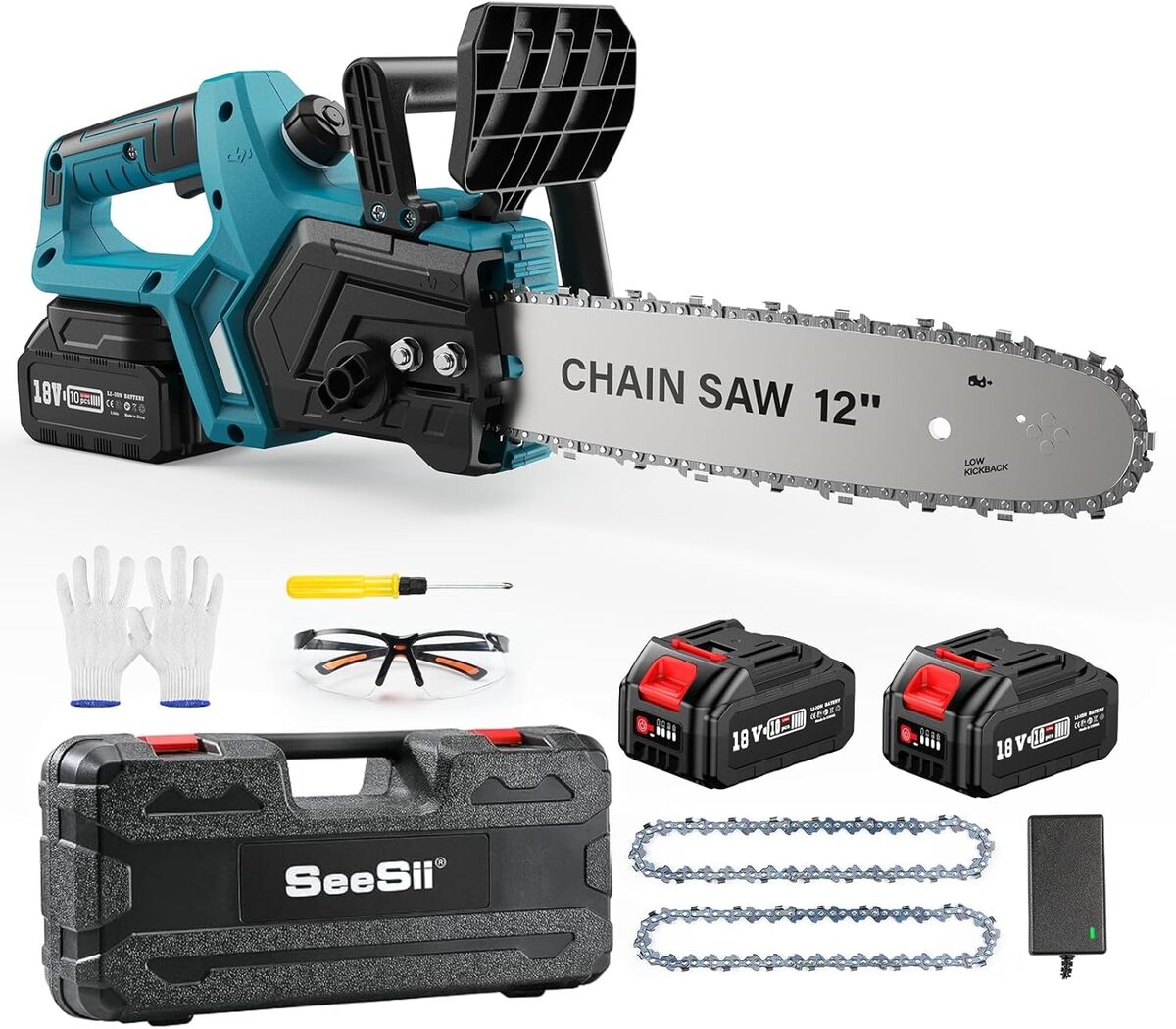 Test de la tronçonneuse SeeSii 12 pouces sans fil : performance et polyvalence