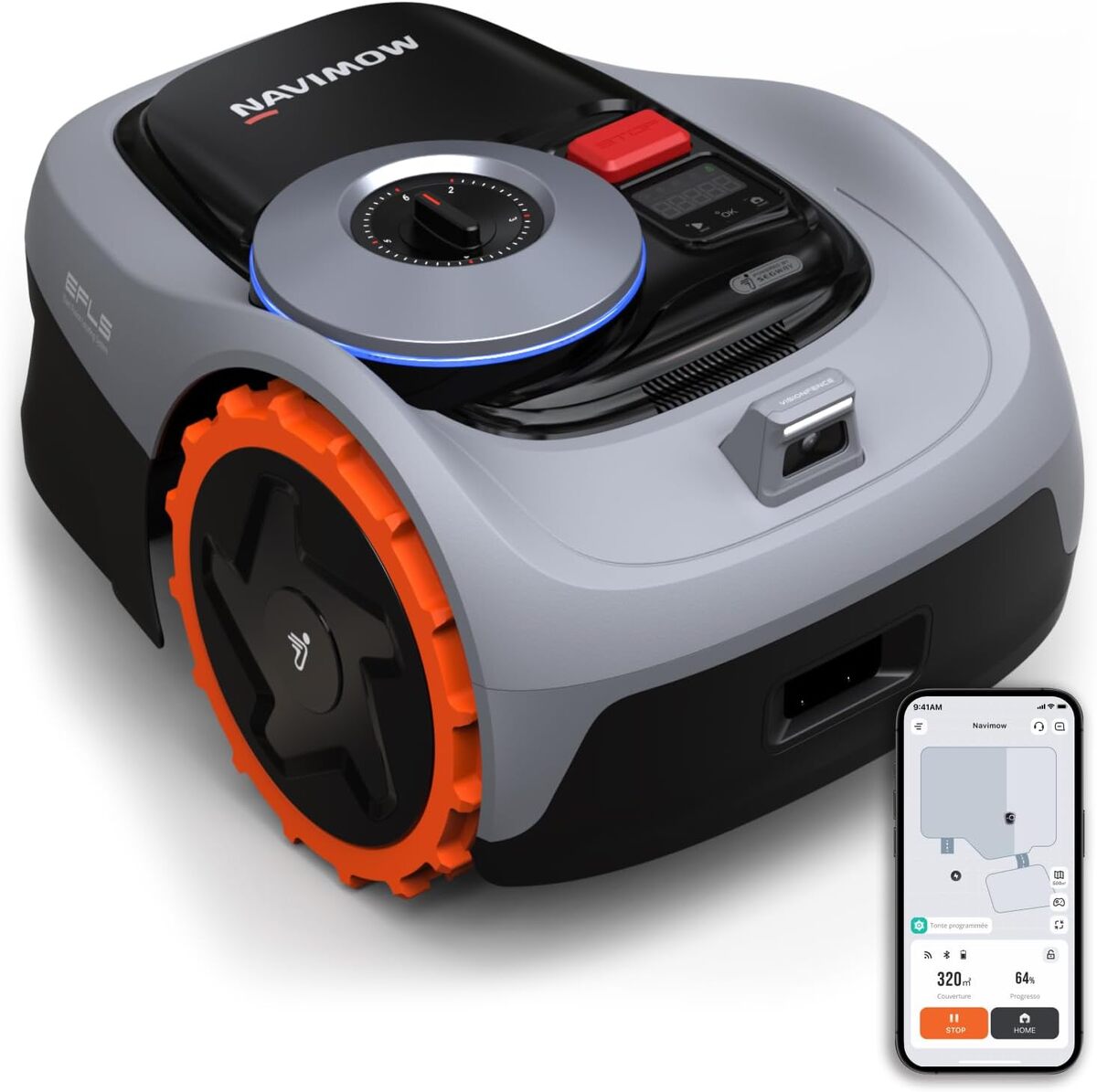 Test du robot tondeuse Navimow i105E : efficacité et intelligenceási