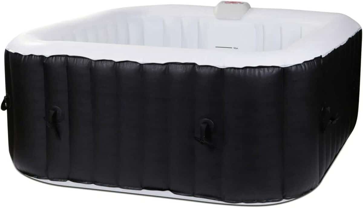 Test du spa gonflable carré 6 places Ospazia 185 cm