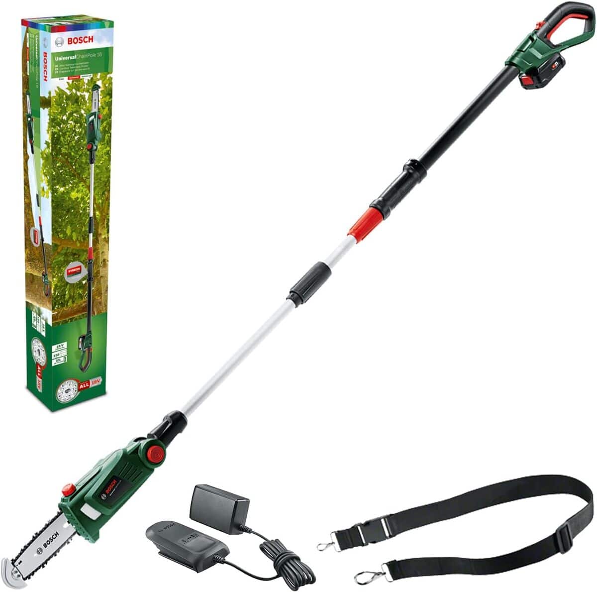 Test : elagueuse sur perche sans fil Bosch UniversalChainPole 18
