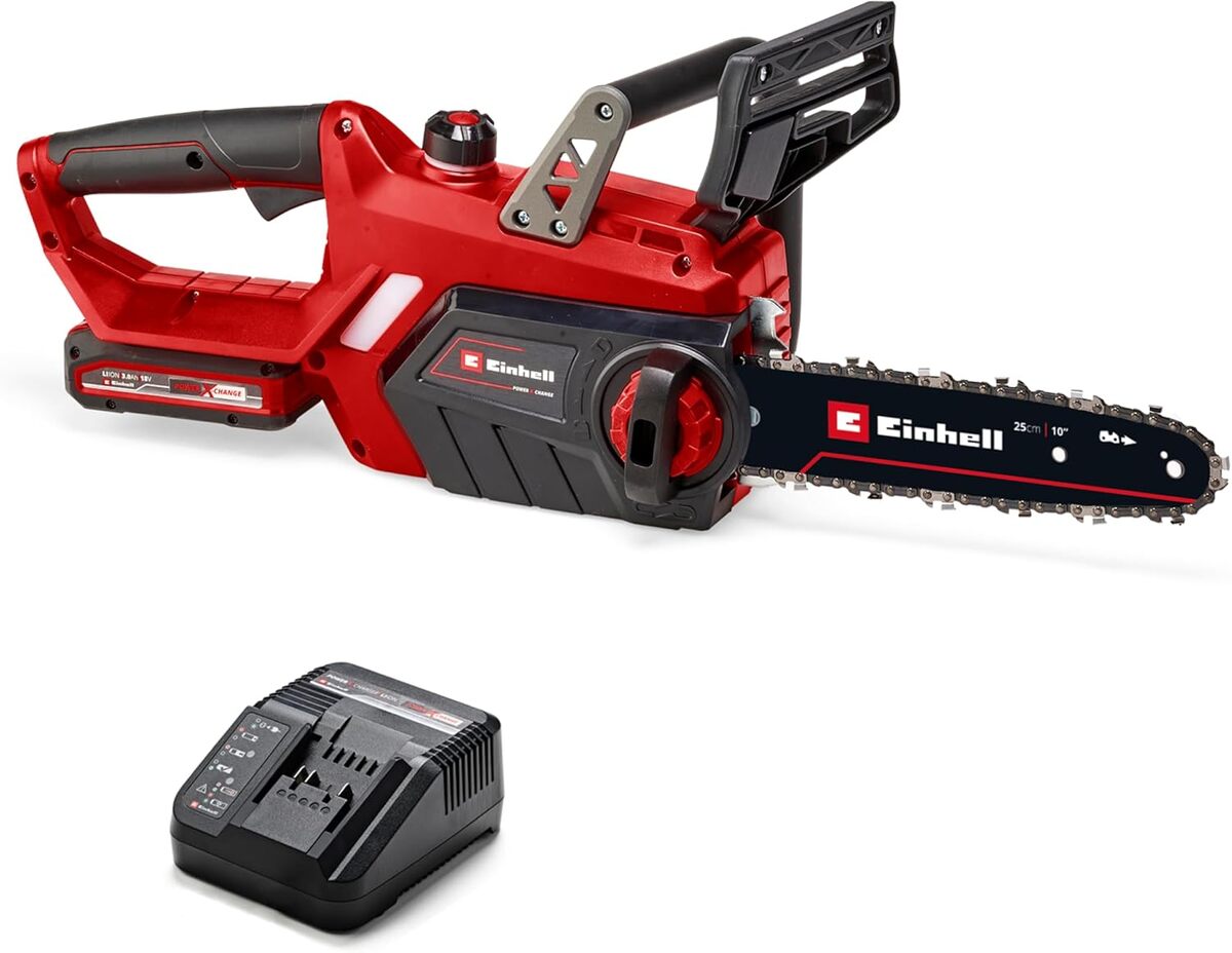 Test : tronçonneuse sans fil Einhell GE-LC 18/25 Li Kit