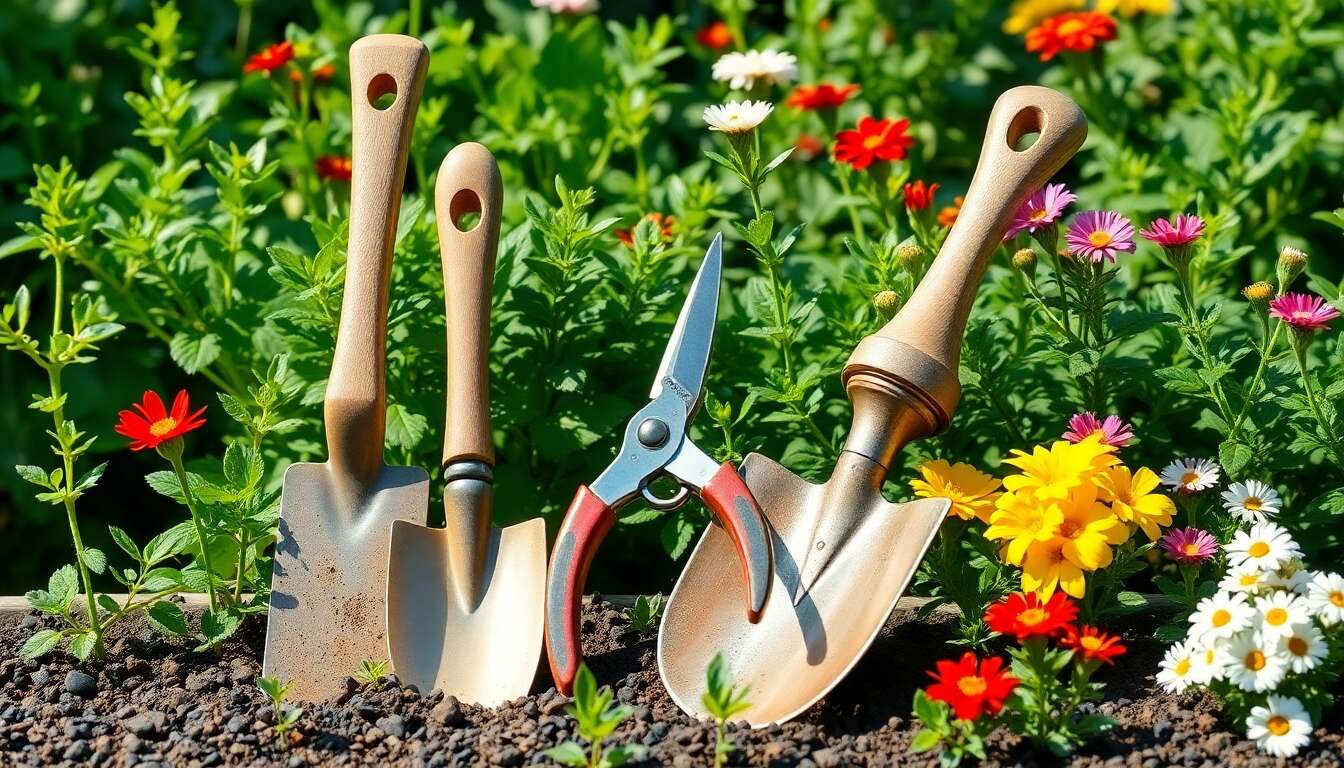 Les outils manuels indispensables pour jardiner écolo Les outils manuels indispensables pour jardiner écolo