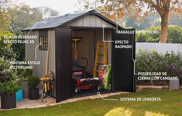 KETER - Abri de Jardin Oakland 759-6 m²
