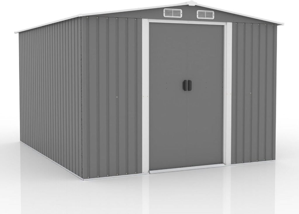 Test : abri de jardin Jura Gris 8.08 m² de Concept Usine, robuste et spacieux