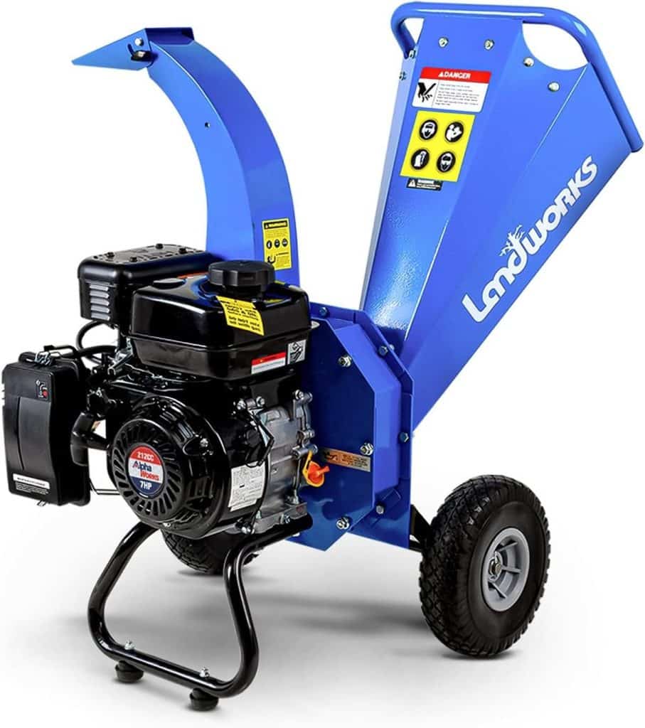 Test du broyeur de bois Landworks 7 HP 212cc