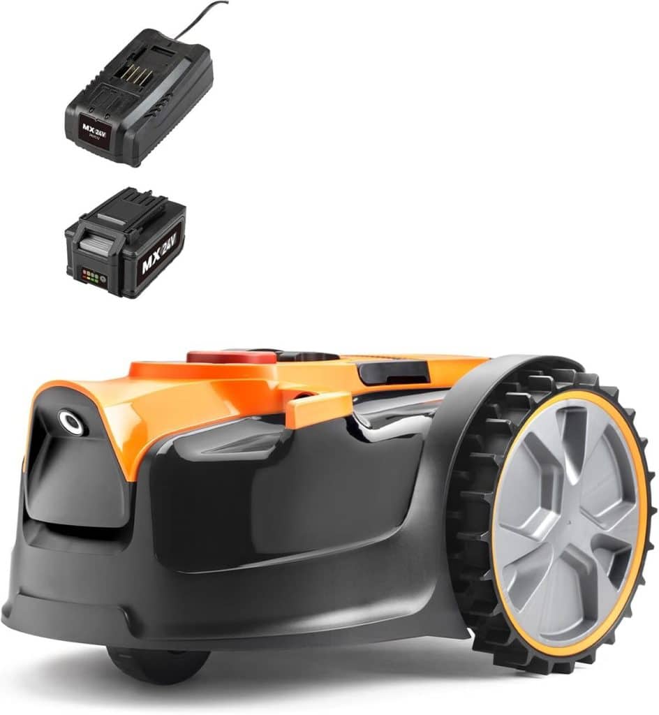 Test du robot tondeuse LawnMaster OcuMow™ VBRM16 sans fil de limite