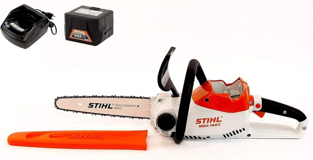Test : tronçonneuse sans fil STIHL MSA 70 C-B, batterie AK30 et chargeur inclus