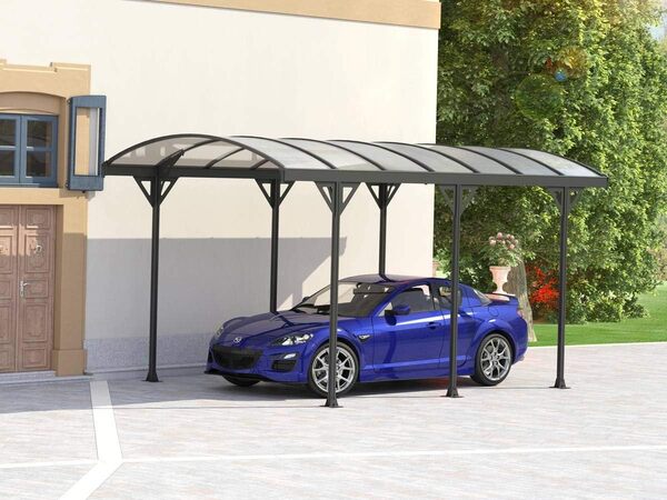 Habitat et Jardin Carport Voiture Protector - 15m² - 5.05 x 3 x 2,3 m