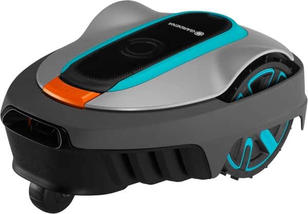 Gardena Tondeuse Robot SILENO City 600 : Tondeuse à Gazon Intelligente avec Une connectivité optimale programmable avec l'appli Bluetooth Gardena, Version FR/NL (15010-26)
