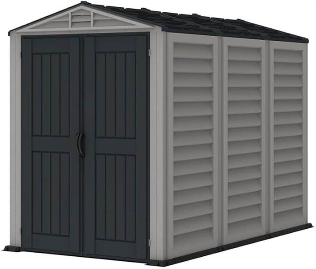 Test : abri de jardin Duramax YardMate anthracite