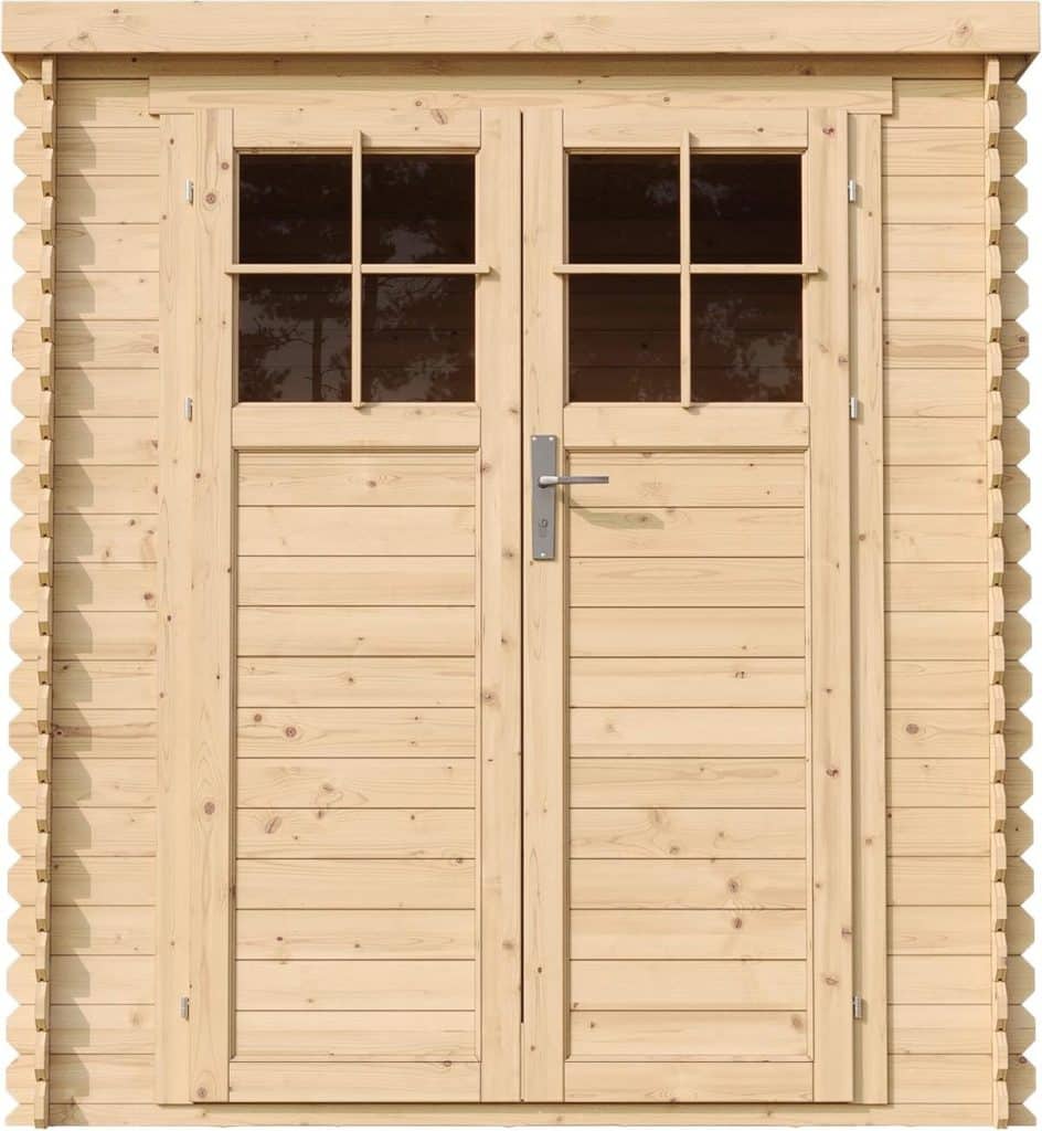 Test : abri de jardin TIMBELA M309F, petit et robuste