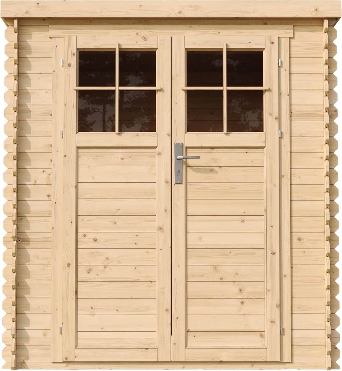 Test : abri de jardin TIMBELA M309F, petit et robuste