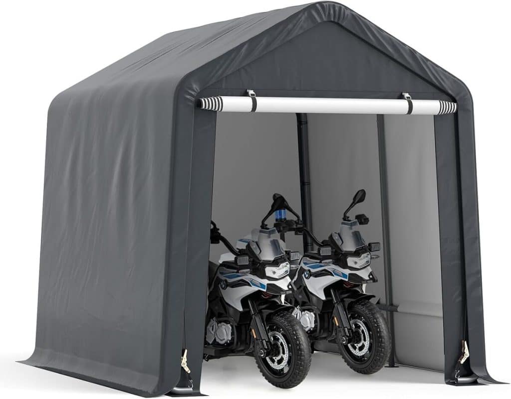 Test de l'abri de jardin Soars : tente garage robuste et pratique