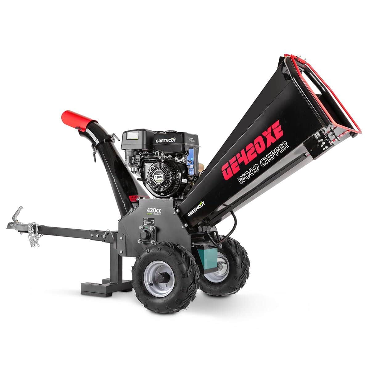 Test du broyeur GREENCUT GE420XE : puissance et transportabilité