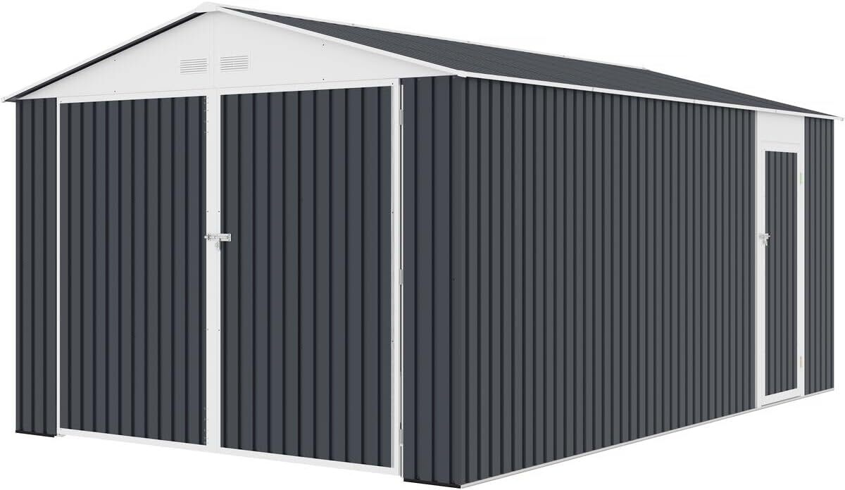 Test du garage métal Houston 15, 36 m² d'Habitat et Jardin