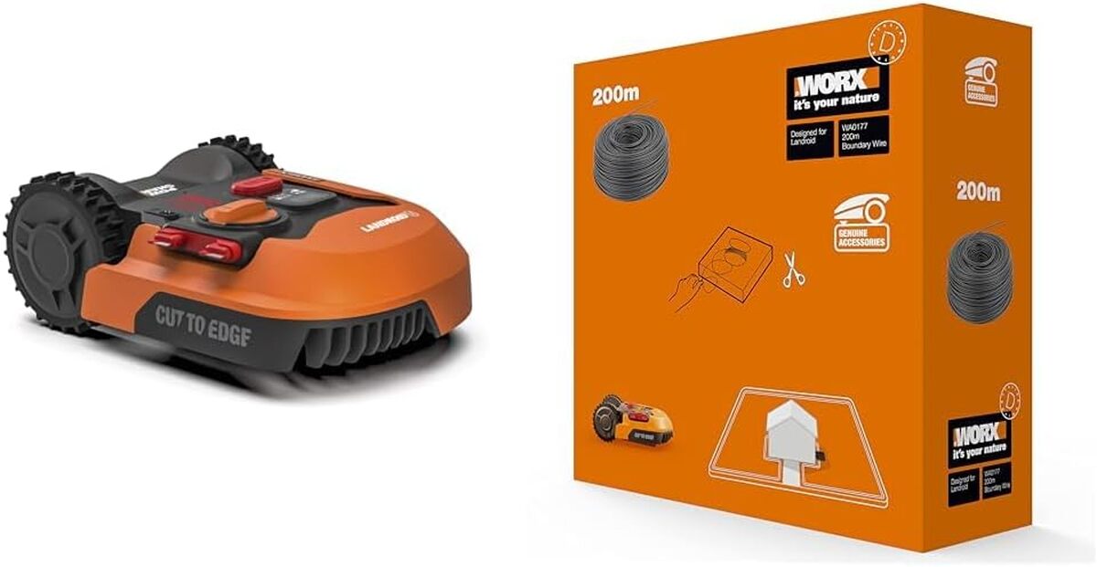 Test du robot tondeuse connecté Worx Landroid WR142E