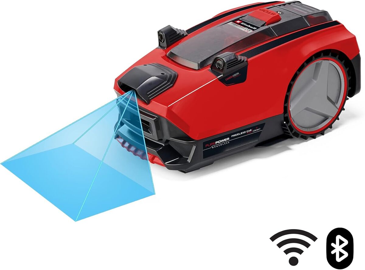 Test : robot-tondeuse Einhell FREELEXO CAM Plus 600, performance innovante