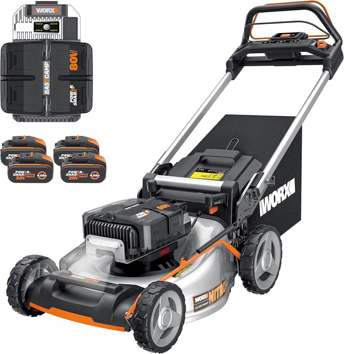 Test Worx nitro WG761E : tondeuse sans fil puissante et polyvalente