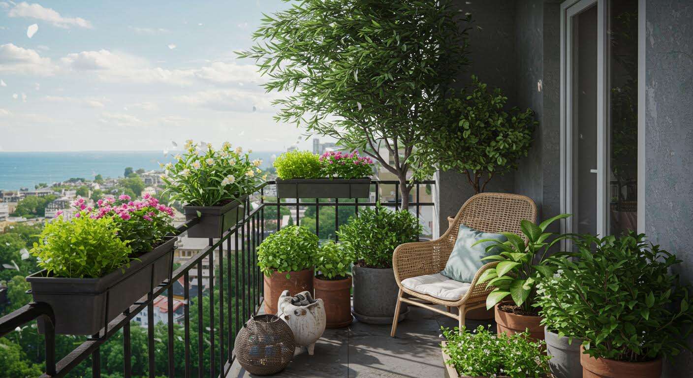 Votre balcon est en plein vent ? Ces 5 plantes s'en fichent et restent magnifiques
