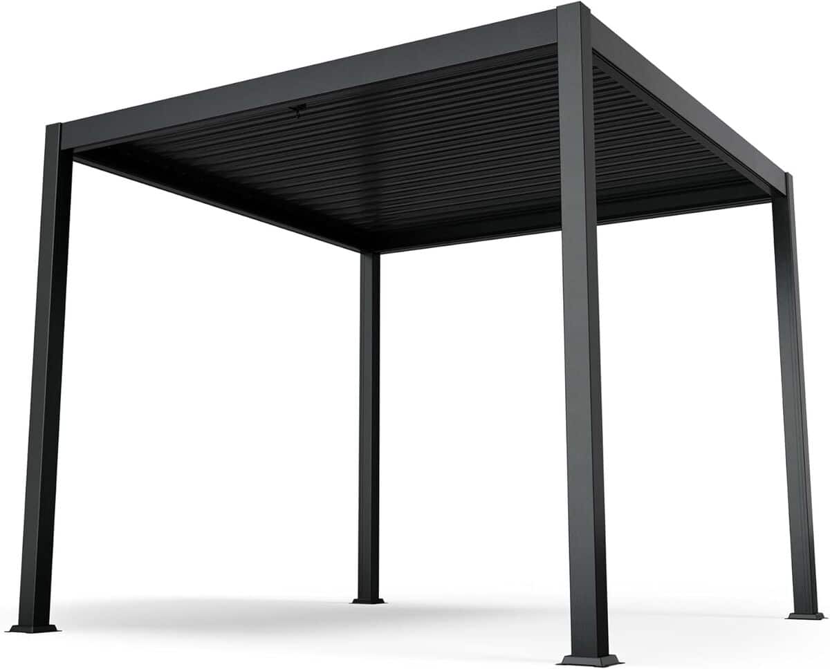 Test de la tonnelle blumfeldt 3x3m : élégance et robustesse en extérieur