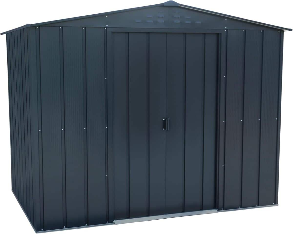 Test du Duramax TOP Shed 8 x 6 : l'abri de jardin en métal sans entretien
