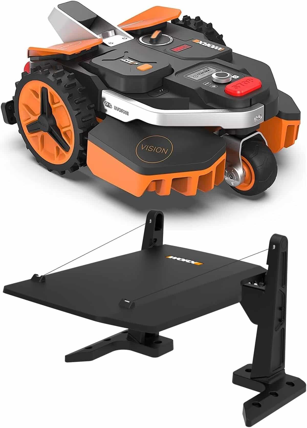 Test : robot tondeuse Worx Landroid Vision WR216E.1 1600m² avec garage