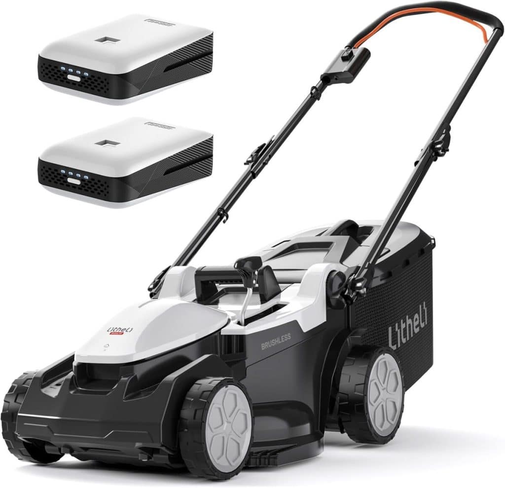 Test : tondeuse sans fil Litheli 37 cm - efficacité et polyvalence