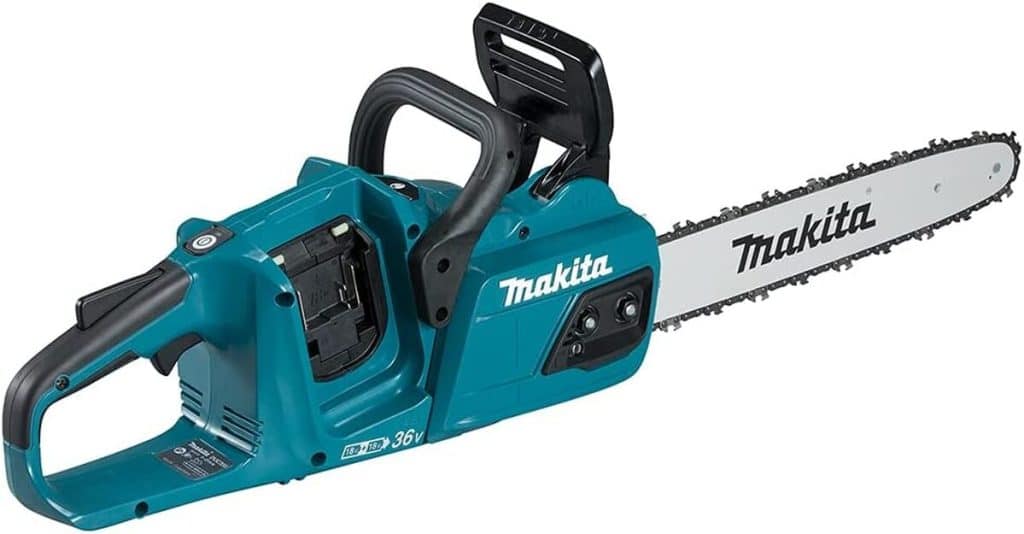 Test : tronçonneuse Makita DUC355Z 36V, puissance à la coupe