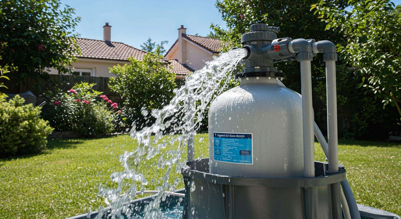 Le "backwash" de votre filtre : le faites-vous au bon moment ? L'astuce pour économiser des m3 d'eau