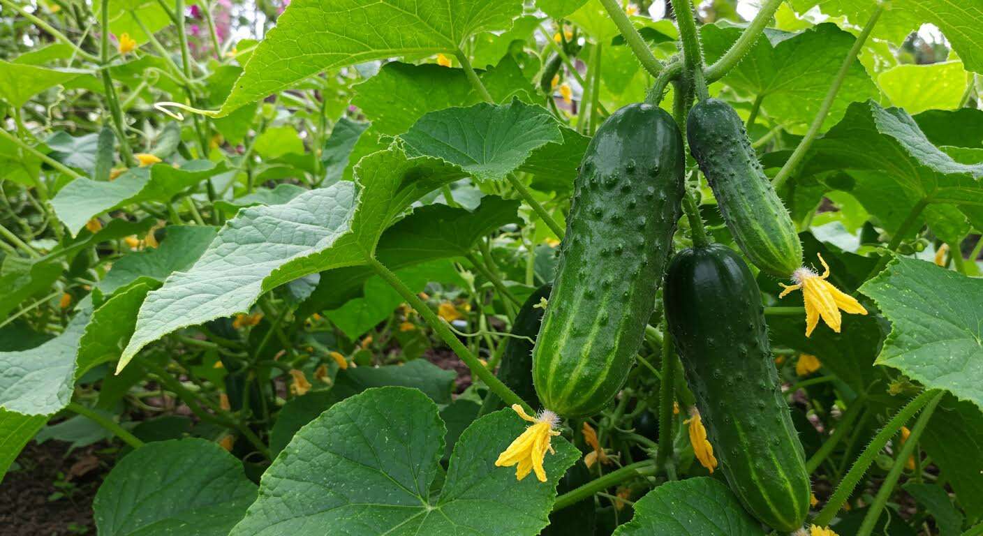 J'ai planté ceci à côté de mes concombres et ils n'ont jamais été aussi croquants et productifs