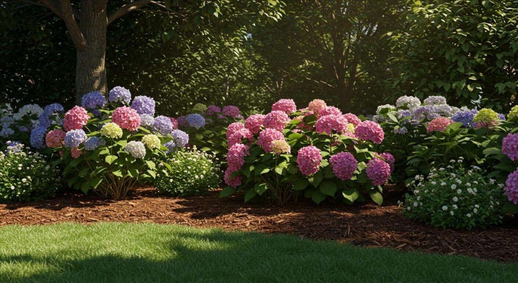 Mes hortensias ne grillent plus au soleil" depuis que j'ai mis ce paillis spécifique à leur pied