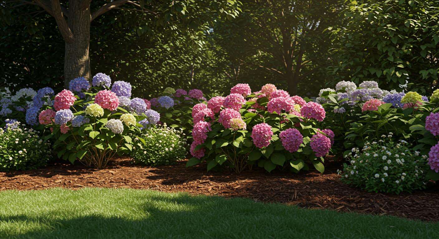 Mes hortensias ne grillent plus au soleil" depuis que j'ai mis ce paillis spécifique à leur pied