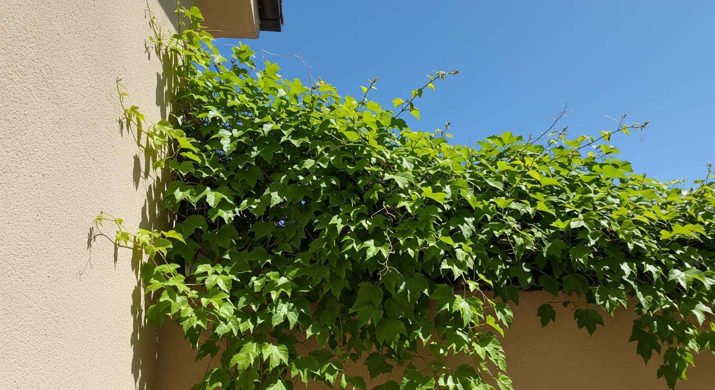 Cette plante grimpante pousse à toute allure et protège votre terrasse du soleil brûlant