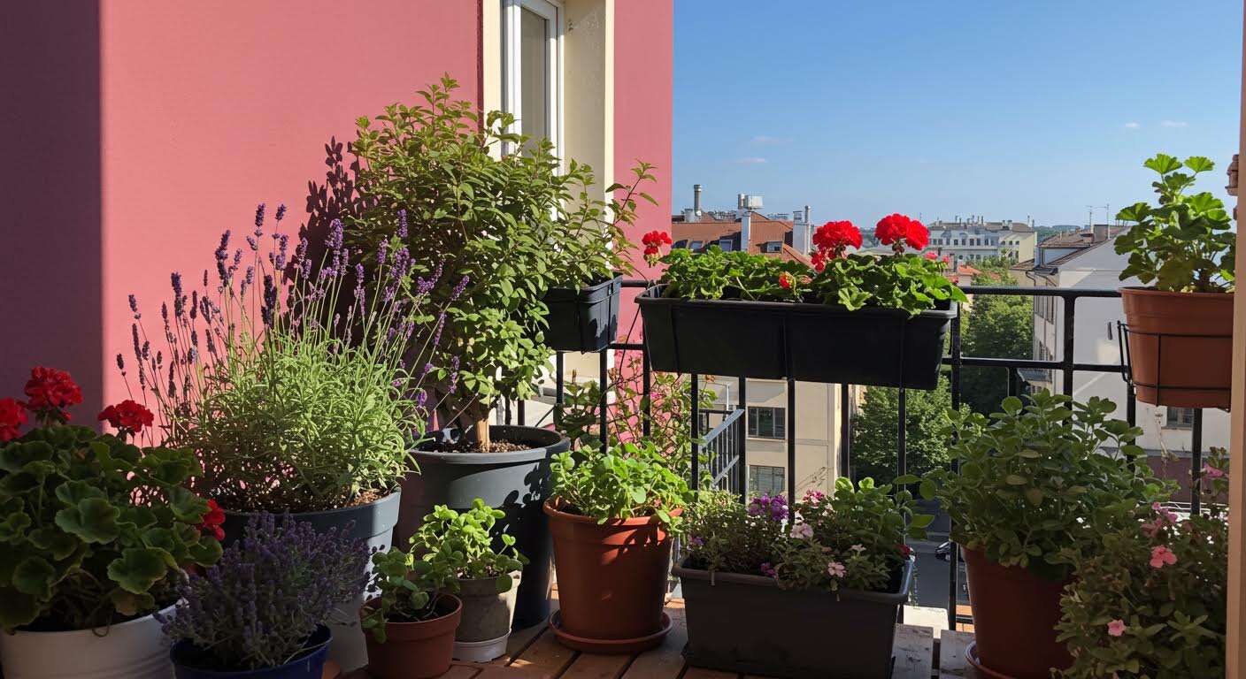 Adieu les balcons tristes : 5 plantes en pot qui adorent le plein soleil et l'oubli d'arrosage