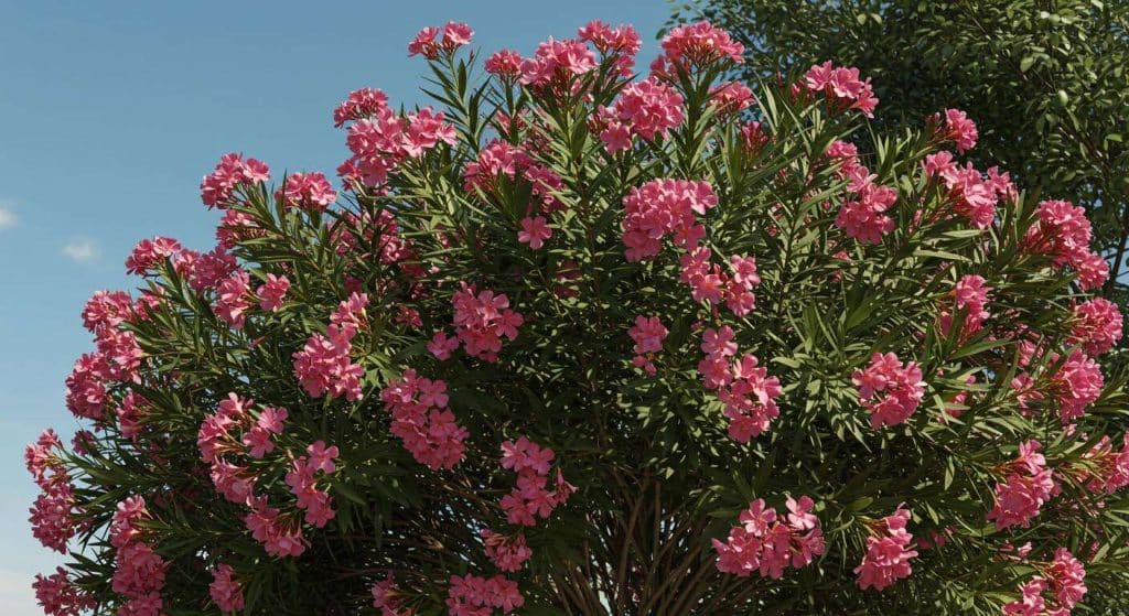 L'astuce pour des lauriers-roses couverts de fleurs : un arrosage spécifique une fois par mois